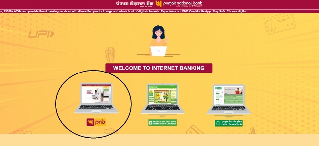 PNB net banking portal