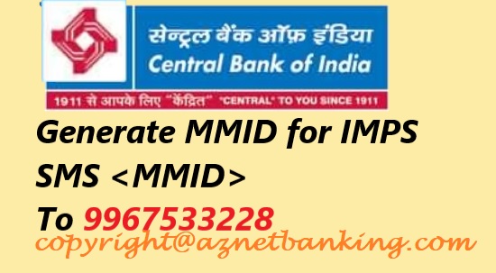 CBI MMID generator SMS