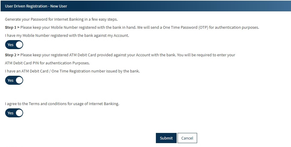 user driver registration instruction bandhan bank